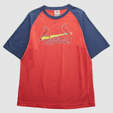 St. Louis Cardinals Nike 2000s T-Shirt - Red - Vintage T-shirts