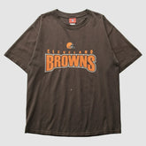 Cleveland Browns NFL 2000s T-Shirt - Brown T-shirts