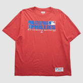 Philadelphia Phillies Majestic 2000s T-Shirt - Red - 2XVintage T-shirts