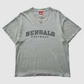 Cincinnati Bengals NFL 2000s T-Shirt - Gray T-shirts