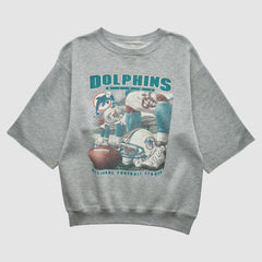 Miami Dolphins 90s Sweatshirt - Gray Sweatshirts
