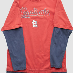 St. Louis Cardinals 2000s T-Shirt - Red - Vintage T-shirts