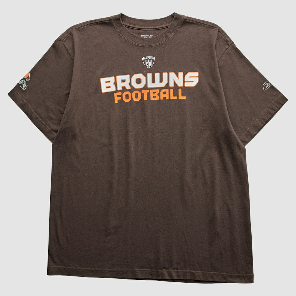Cleveland Browns Reebok 2000s T-Shirt - Brown T-shirts