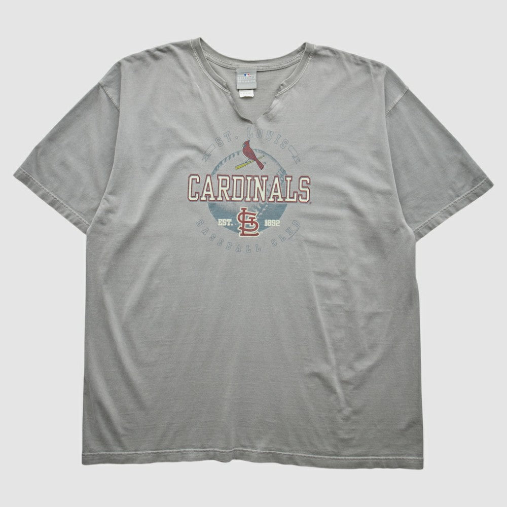 St. Louis Cardinals 2000s T-Shirt - Gray - 2XVintage T-shirts