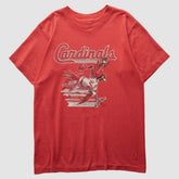 St. Louis Cardinals 80s T-Shirt - Red - XVintage T-shirts