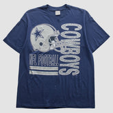 Dallas Cowboys Logo 7 1991 T-Shirt - Navy T-shirts