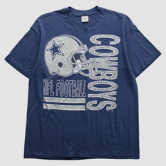 Dallas Cowboys Logo 7 1991 T-Shirt - Navy T-shirts