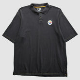 Pittsburgh Steelers 2010s Polo - Black