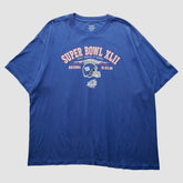 New York Giants Reebok 2008 T-Shirt - Blue T-shirts