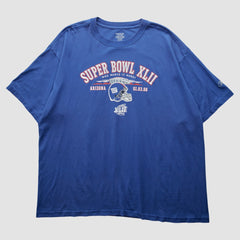 New York Giants Reebok 2008 T-Shirt - Blue T-shirts