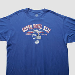 New York Giants Reebok 2008 T-Shirt - Blue T-shirts