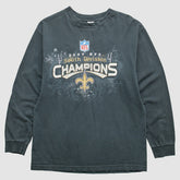 New Orleans Saints 2009 T-Shirt - Black T-shirts