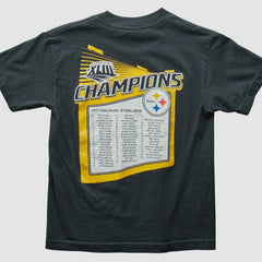 Pittsburgh Steelers Reebok 2009 T-Shirt - Black T-shirts