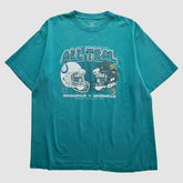 Indianapolis Colts vs. Jacksonville Jaguars Reebok 2007 T-Shirt - Teal T-shirts