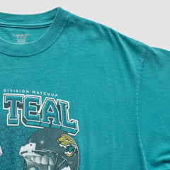 Indianapolis Colts vs. Jacksonville Jaguars Reebok 2007 T-Shirt - Teal T-shirts