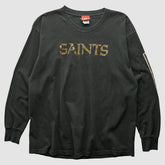 New Orleans Saints NFL 2000s T-Shirt - Black T-shirts