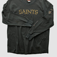 New Orleans Saints NFL 2000s T-Shirt - Black T-shirts