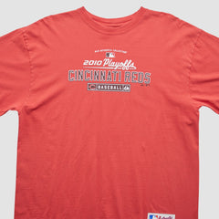 Cincinnati Reds Majestic 2010 T-Shirt - Red - 2XVintage T-shirts
