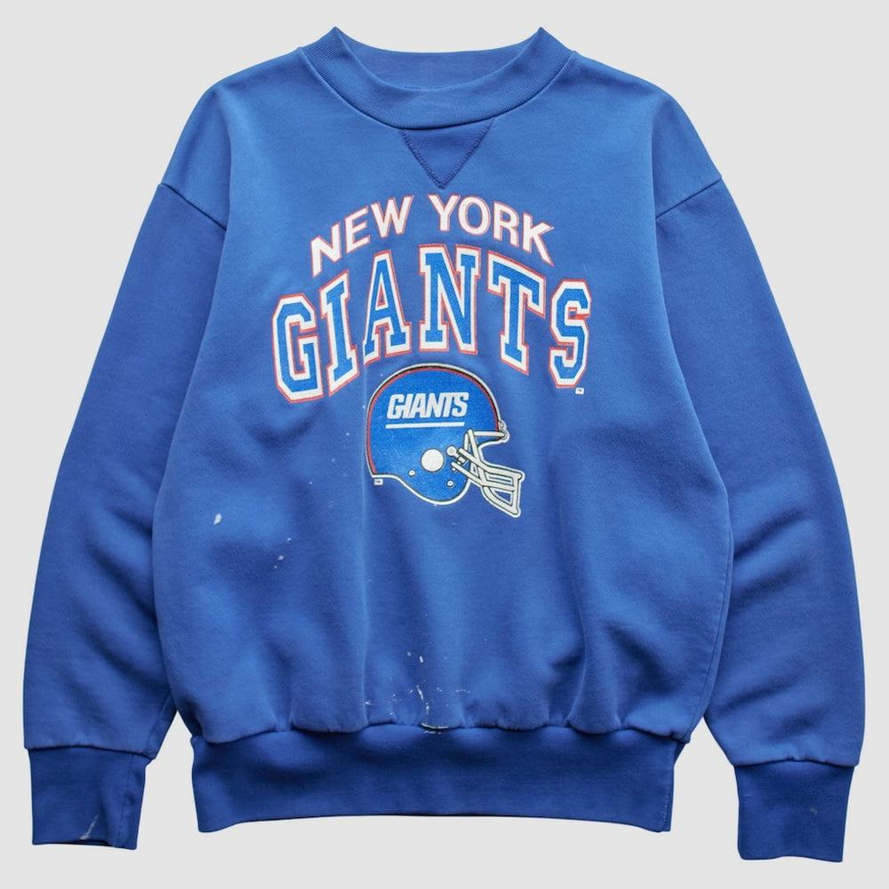 New York Giants 90s Pullover Sweatshirt - Blue Pullover