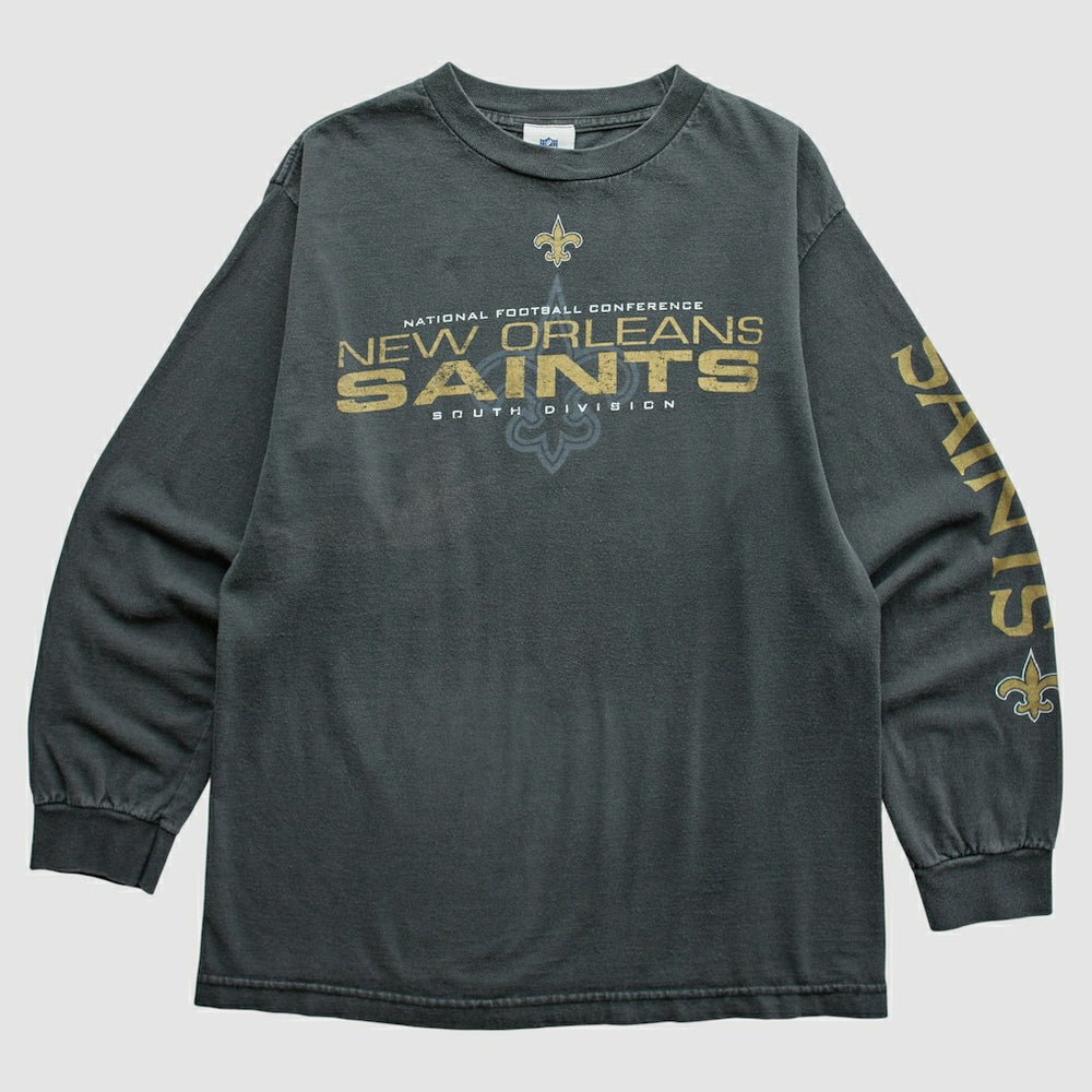 New Orleans Saints NFL 2000s T-Shirt - Black T-shirts