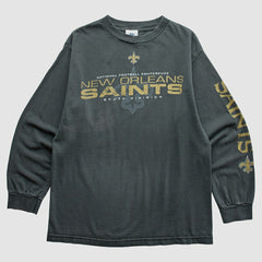 New Orleans Saints NFL 2000s T-Shirt - Black T-shirts
