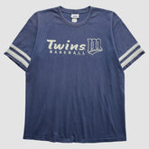 Minnesota Twins CSA 2002 T-Shirt - Blue - Vintage T-shirts