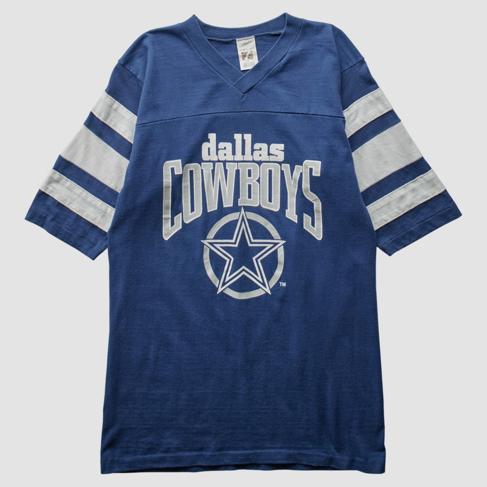 Dallas Cowboys Logo 7 80s T-Shirt - Blue T-shirts