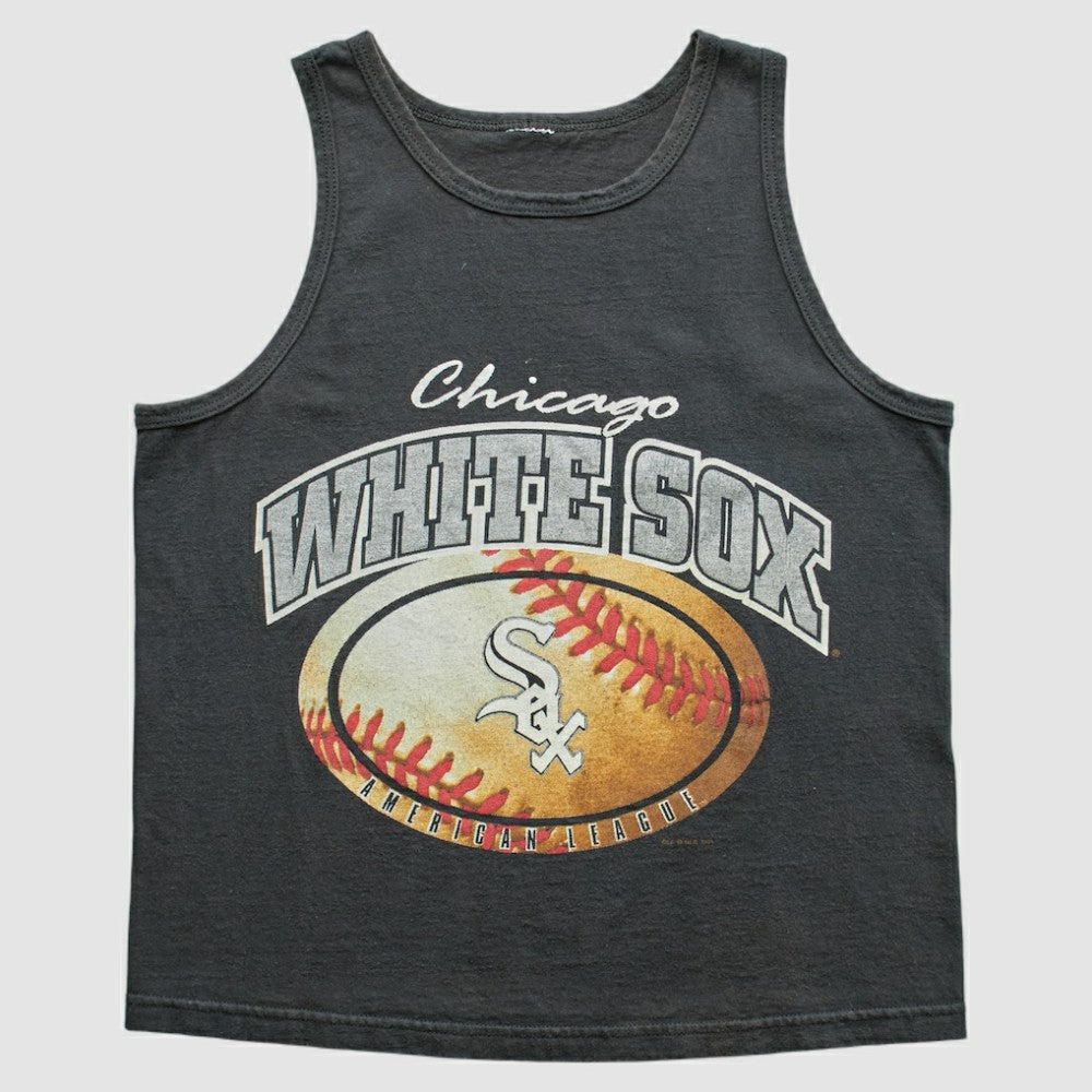 Chicago White Sox 90s Tank - Black - XVintage Tanks