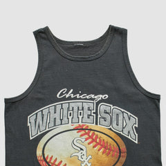 Chicago White Sox 90s Tank - Black - XVintage Tanks