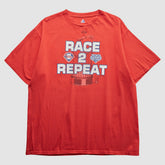 Philadelphia Phillies Majestic 2009 T-Shirt - Red - Vintage T-shirts