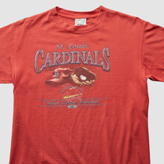 St. Louis Cardinals CSA 2005 T-Shirt - Red - XVintage T-shirts