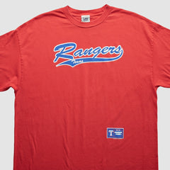 Texas Rangers Lee Apparel 2000s T-Shirt - Red - 2XVintage T-shirts