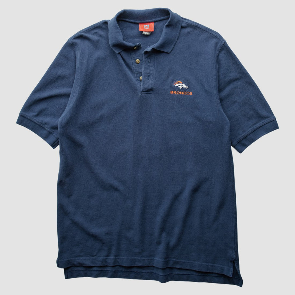 Denver Broncos NFL 2000s Polo - Navy