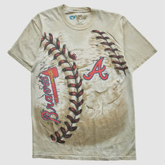 Atlanta Braves Liquid Blue 2014 T-Shirt - Beige - Vintage T-shirts