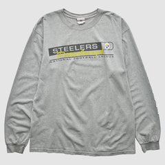 Pittsburgh Steelers 2000s T-Shirt - Gray T-shirts