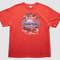 Boston Red Sox 2013 T-Shirt - Red - Vintage T-shirts