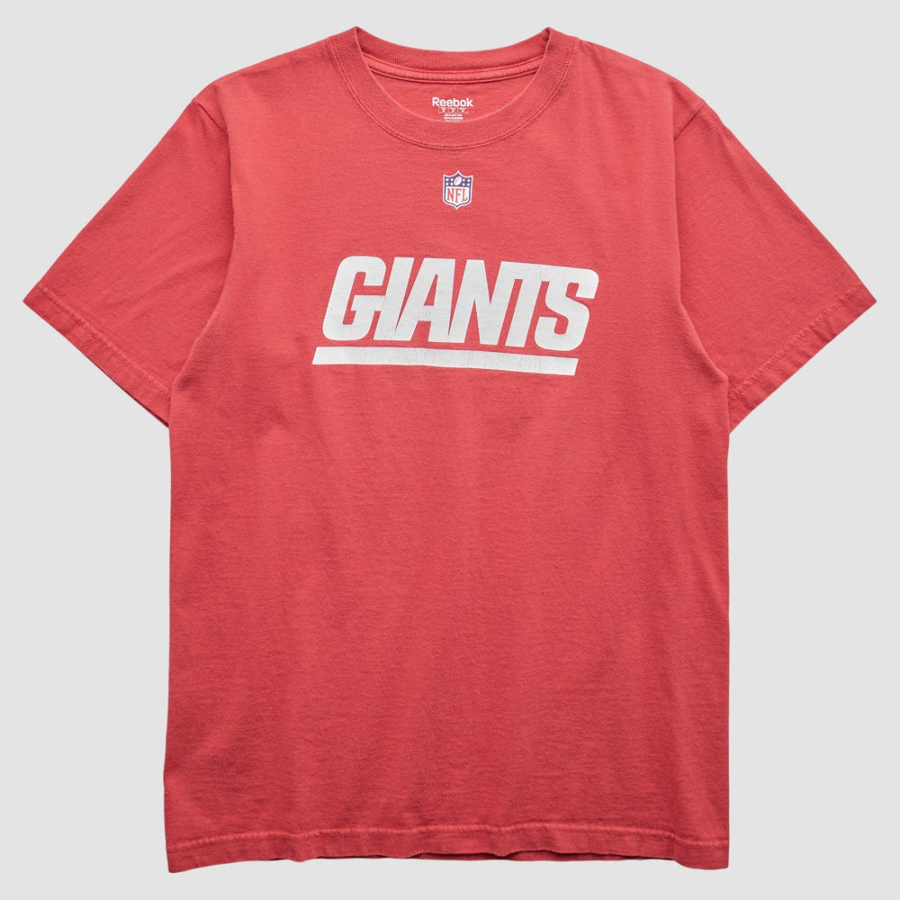 New York Giants Reebok 2000s T-Shirt - Red T-shirts