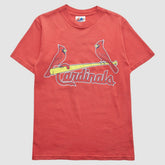 St. Louis Cardinals Majestic 2000s T-Shirt - Red - XXVintage T-shirts