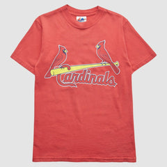 St. Louis Cardinals Majestic 2000s T-Shirt - Red - XXVintage T-shirts