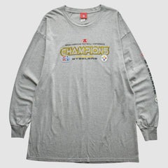 Pittsburgh Steelers NFL 2005 T-Shirt - Gray T-shirts