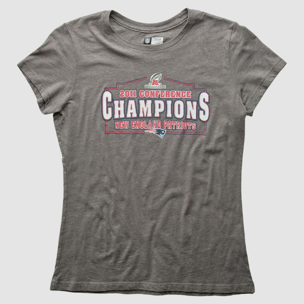 New England Patriots 2011 T-Shirt - Gray T-shirts