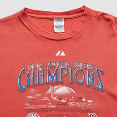 Boston Red Sox 2007 T-Shirt - Red - Vintage T-shirts