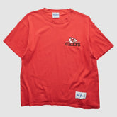 Kansas City Chiefs The Game 90s T-Shirt - Red T-shirts