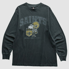 New Orleans Saints NFL 2010s T-Shirt - Black T-shirts