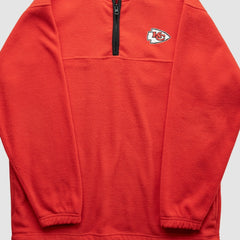 Kansas City Chiefs NFL 2000s 1/4 Zip Sweatshirt - Red Sweatshirts
