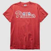 Philadelphia Phillies Majestic 2000s T-Shirt - Red - Vintage T-shirts