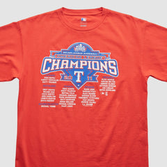 Texas Rangers 2011 T-Shirt - Red - Vintage T-shirts