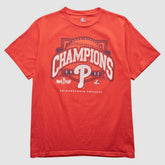 Philadelphia Phillies Majestic 2011 T-Shirt - Red - Vintage T-shirts