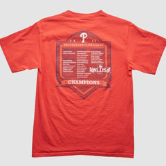 Philadelphia Phillies Majestic 2011 T-Shirt - Red - Vintage T-shirts
