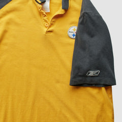 Pittsburgh Steelers Reebok 2000s T-Shirt - Yellow T-shirts